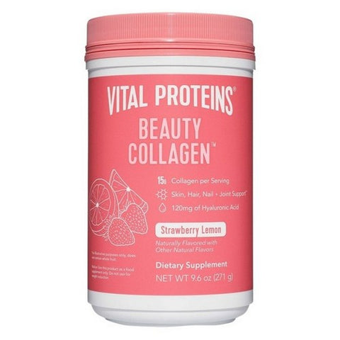 Vital Proteins, Beauty Collagen Strawberry Lemon, Strawberry Lemon 9.6 Oz