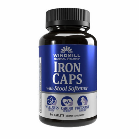 Windmill Health, Iron FE, 50 mg, 45 Caplets
