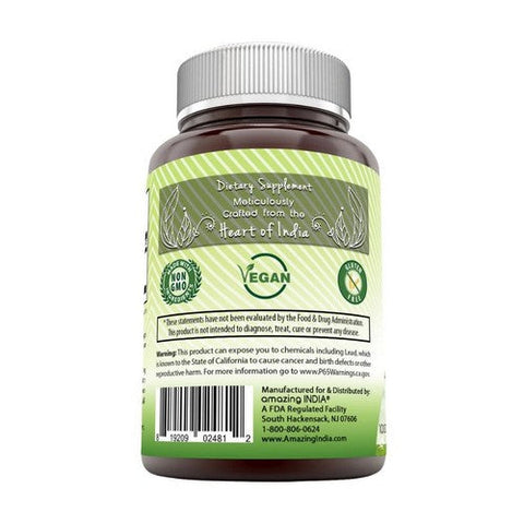 Amazing Nutrition, Amazing India Holy Basil Extract, 1000 Mg, 120 Veg Caps Amazing Nutrition