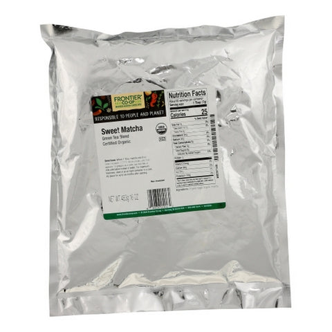 Frontier Coop, Organic Sweet Matcha Green Tea, 16 Oz