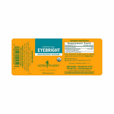 Herb Pharm, Eyebright Extract, 1 Oz