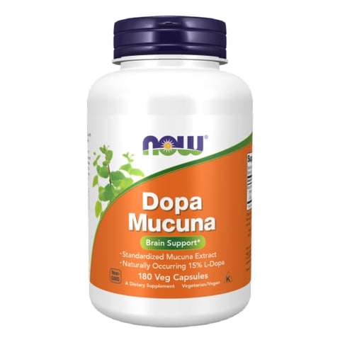 Now Foods, Dopa Mucuna, 180 Veg Caps