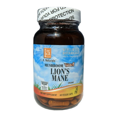 L. A .Naturals, Organic Lion's Mane, 60 Veg Caps