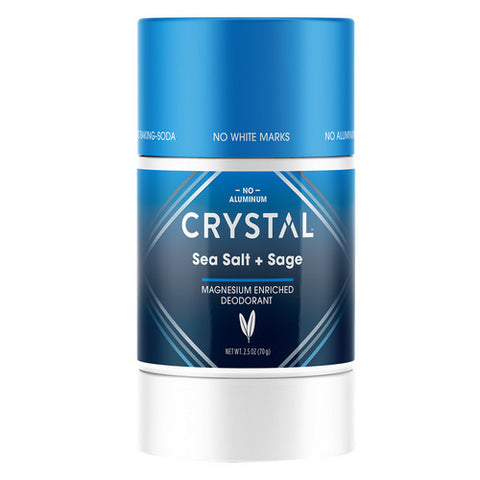 Crystal, Magnesium Enriched Deodorant Stick Lavender Plus Rosemary, Sea Salt & Sage 2.5 Oz