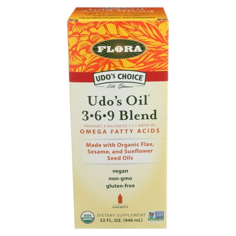 Flora, Udo's Oil Blend, 32 Oz