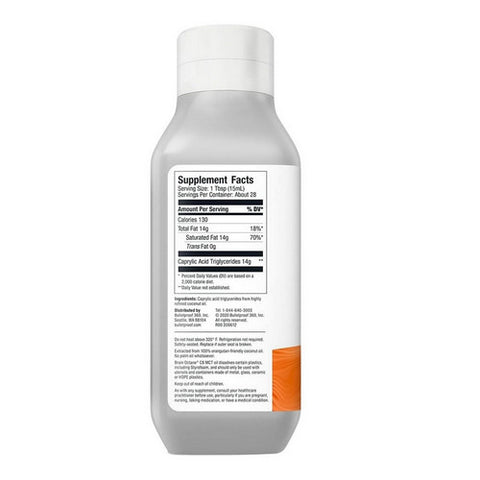 Bulletproof, Brain Octane MCT Oil, 14 Oz