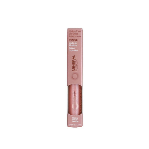 Mineral Fusion, Hydro-Shine Lip Gloss Venice, .15 Oz
