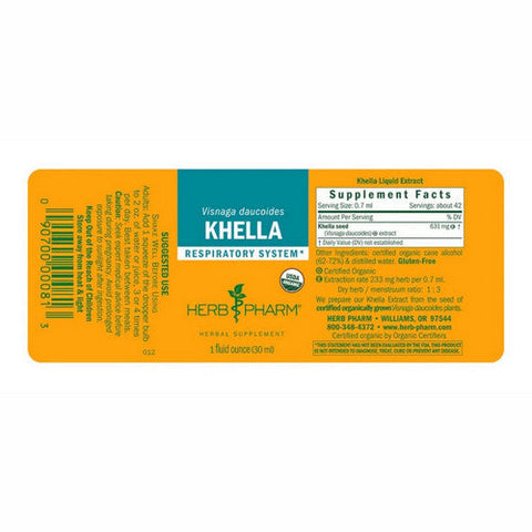 Herb Pharm, Khella, 1 oz Herb Pharm