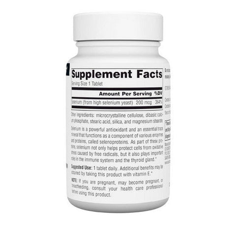 Source Naturals, Selenium, 200 Mcg, 120 Tabs Source Naturals