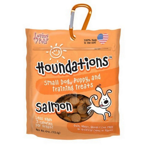 Houndations Training Treats - Salmon 4 oz by Loving Pets
