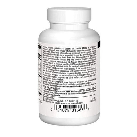 Source Naturals, Complete Essential Fatty Acids, 30 Softgel