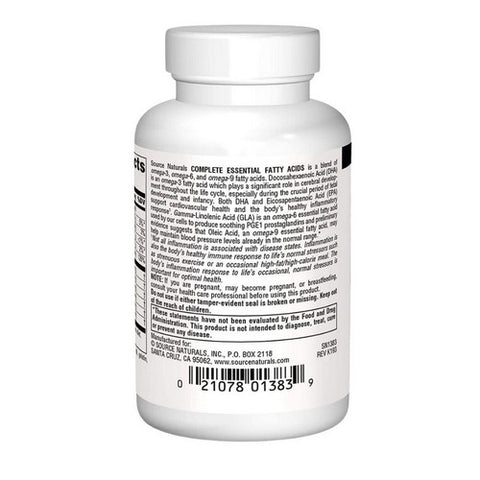 Source Naturals, Complete Essential Fatty Acids, 30 Softgel