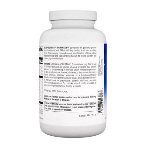 Source Naturals, Sleep Science Nightrest With Melatonin, 200 Tabs