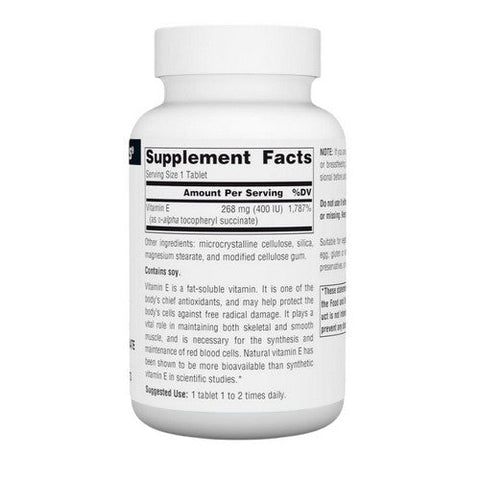 Source Naturals, Vitamin E, 400 IU, 100 Tabs Source Naturals