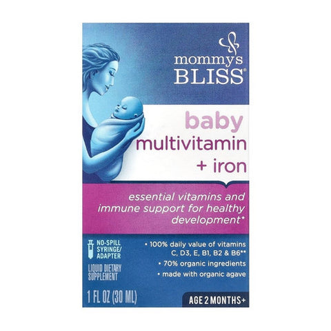 Mommys bliss, Baby MultiVitamin Iron, 1 FL Mommys bliss
