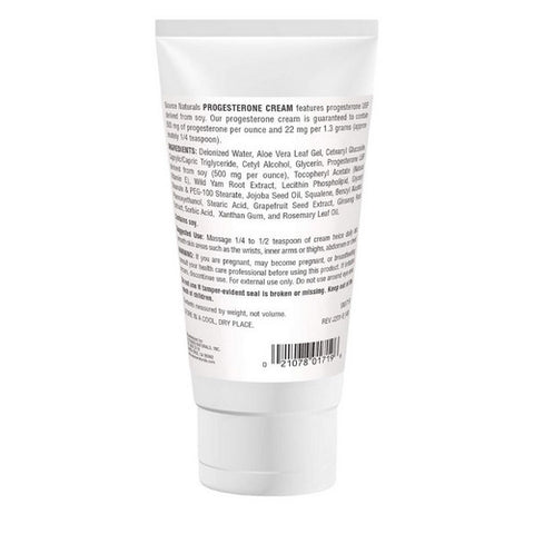 Source Naturals, Eternal Woman Progesterone Cream in Tube, 4 Oz