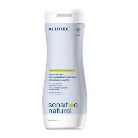 Attitude, Extra Gentle & Volumizing Shampoo Fragrance Free, 16 Oz Attitude