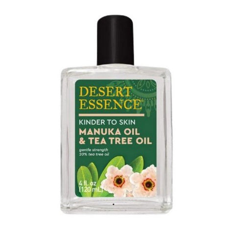 Desert Essence, Manuka Oil & Tea Tree Oil, 4 Oz