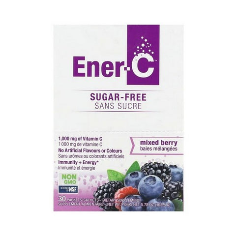 Ener-C, Vitamin C Berry Sugar Free, 30 Count