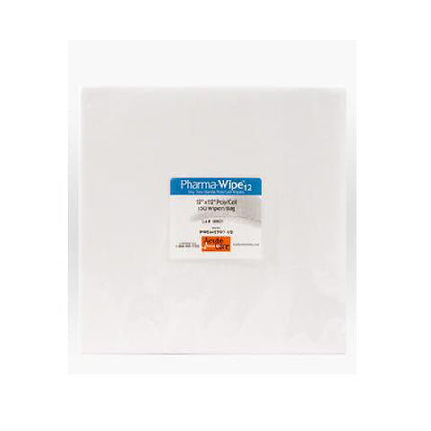 Acute Care, Pharma Wipes Non Sterile, Pharma Wipes Non Sterile, 12" X 12" 150 Count