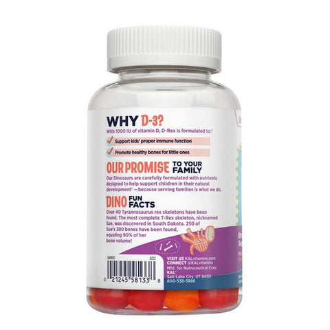 Kal, Vitamin D-Rex, 60 Count