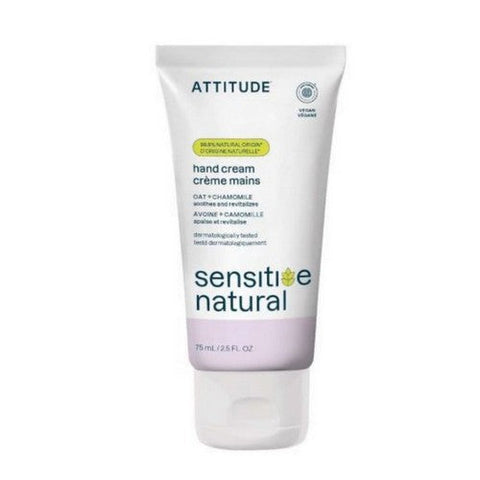 Attitude, Sensitive Skin Hand Cream Chamomile, 2.5 Oz Attitude