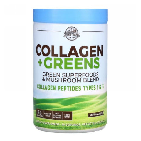 Collagen + Greens 10.6 Oz by Country Farms