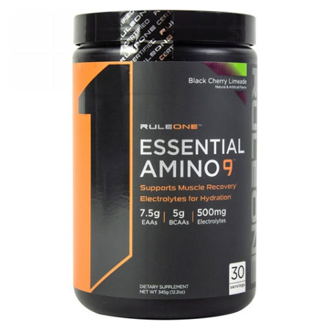 Rule 1, Essential Amino 9 Black Cherry Limeade, 12.2 Oz