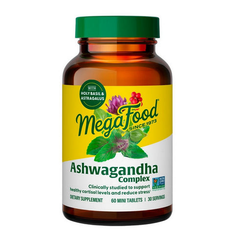 MegaFood, Ashwagandha Complex, 60 Tabs