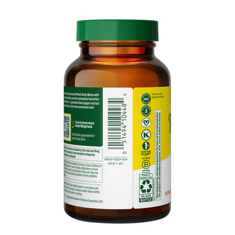 MegaFood, Turmeric Curcumin Minis Whole Body, 60 Tabs