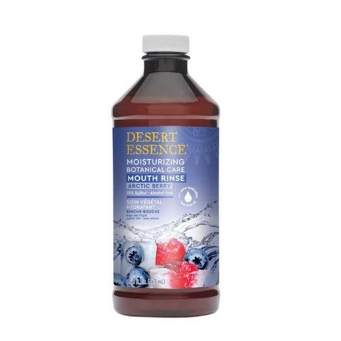 Desert Essence, Moisturizing Botanical Care Mouth Rinse, Arctic Berry 15.8 Oz