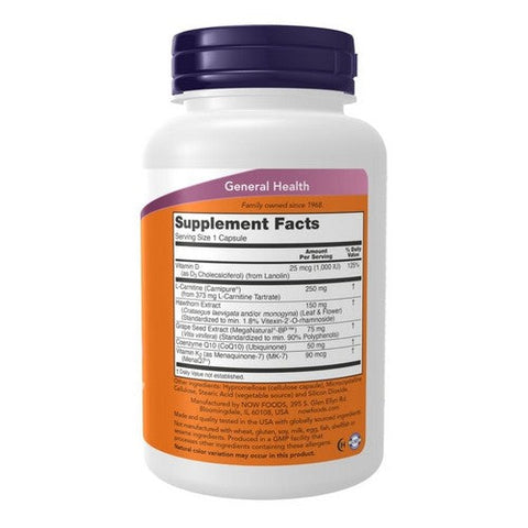 Now Foods, Clinical Cardio, 90 Veg Caps Now Foods