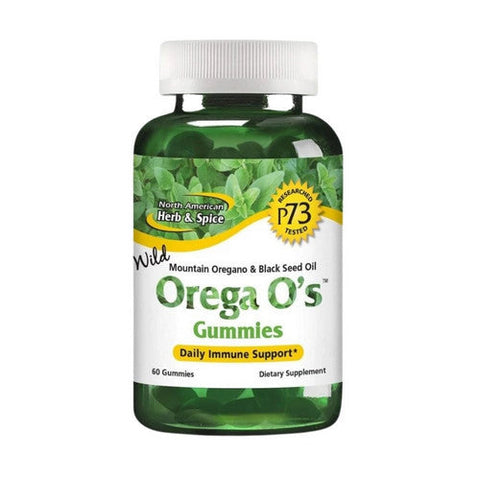 North American Herb & Spice, Orega O's Gummies, 60 Count North American Herb & Spice