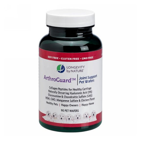 Longevity by Nature, Arthroguard Joint Support Pet Wafers, 90 Count