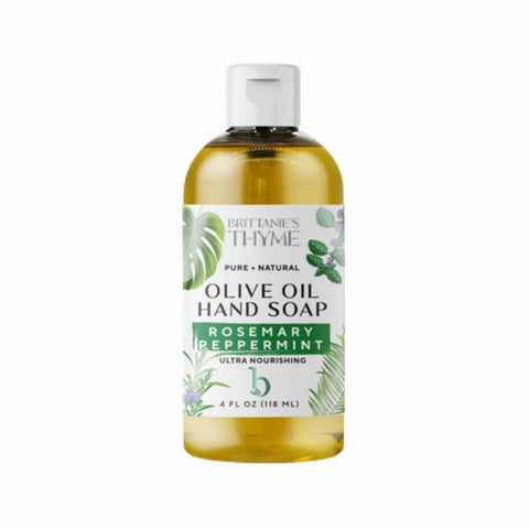Brittaine's Thyme, Liquid Hand Soap Rosemary Peppermint, 4 Oz