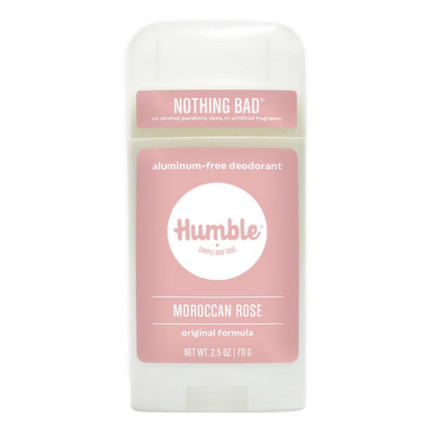Humble Brands, Deodorant Original Formula Moroccan Rose, 1