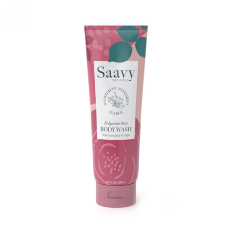 Saavy Naturals, Bulgarian Rose Body Wash, 8.5 Oz
