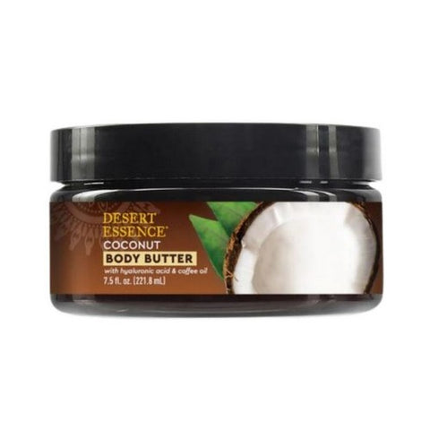 Desert Essence, Body Butter Coconut, 7.5 Oz