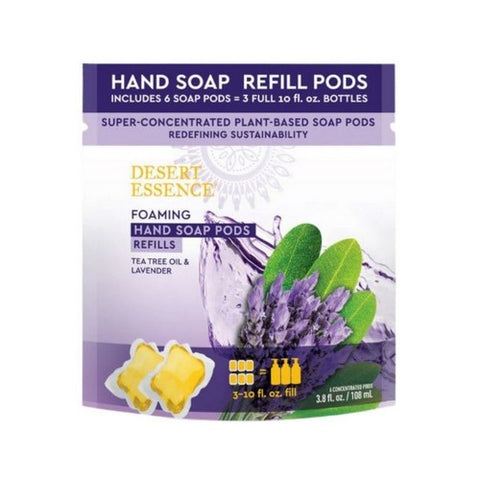 Desert Essence, Hand Wash Refill Lavender, 3.8 Oz