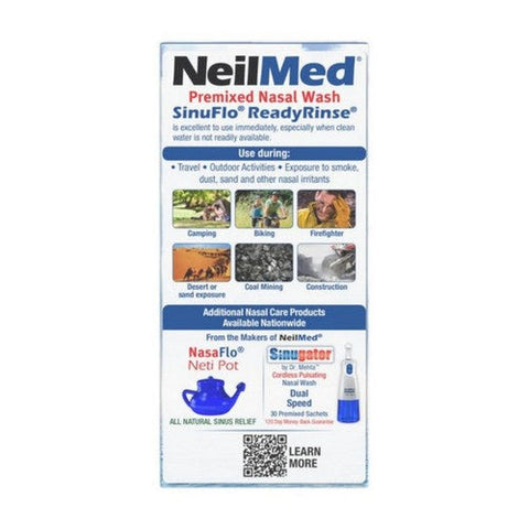 Neilmed, Sinuflo Readyrinse Premixed Nasal Wash, 8 Oz Neilmed