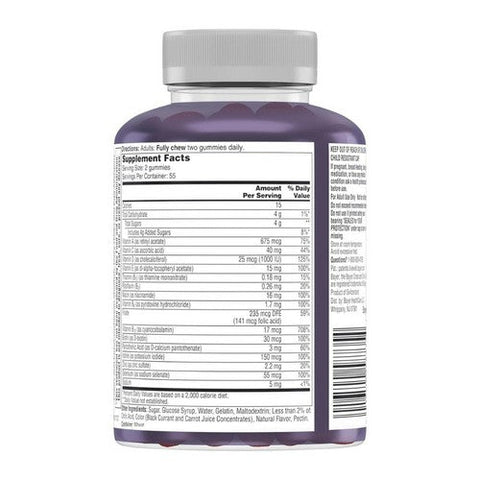 One A Day, Men'S 50+ Advanced Multivitamin, 110 Gummies One A Day
