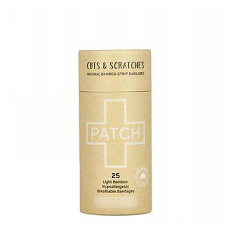 Nutricare, Cuts & Scratches Patch Bamboo Adhesive Strips, 25 Count