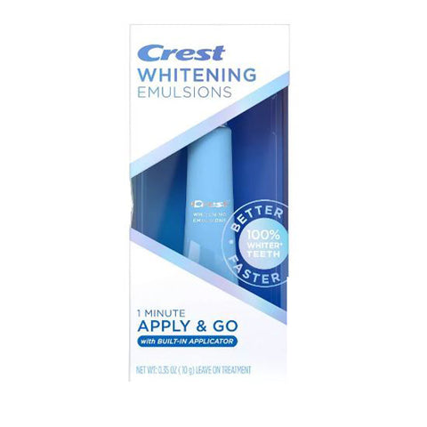 Crest, Whitening Emulsions On The Go Whitening Treatment, .35 Oz
