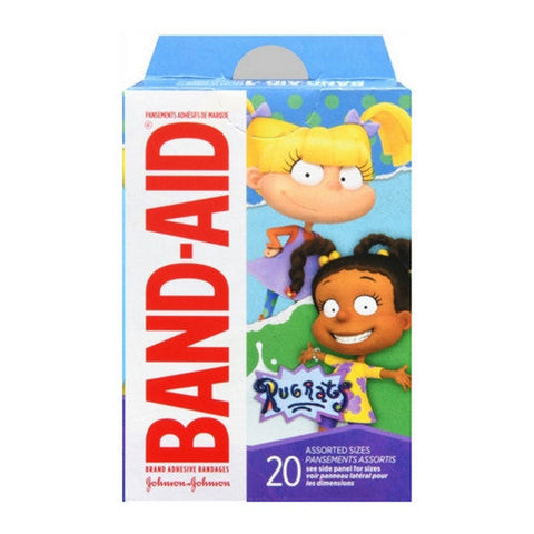 Band-Aid, Adhesive Bandages Assorted Sizes Rugrats, 20 Count Band-Aid