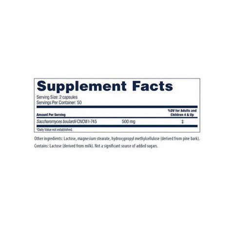 Florastor, Daily Probiotic Supplement, 250 mg, 100 Caps Florastor
