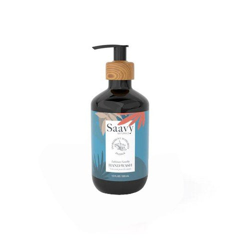 Saavy Naturals, Hand Wash Tahitian Vanilla Liquid, 12 Oz