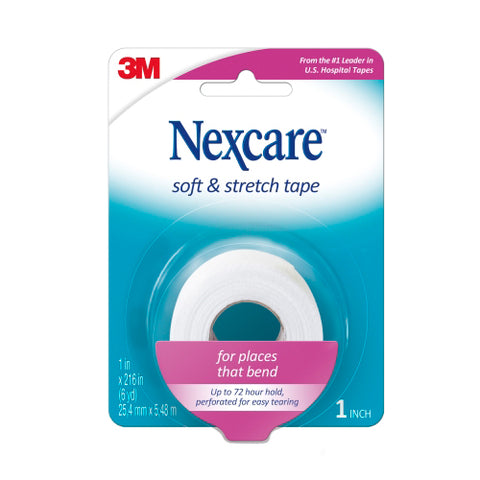 Nexcare, 3M Nexcare Fabric Medical Tape 1 Inch x 6 Yard White, Box Of 24