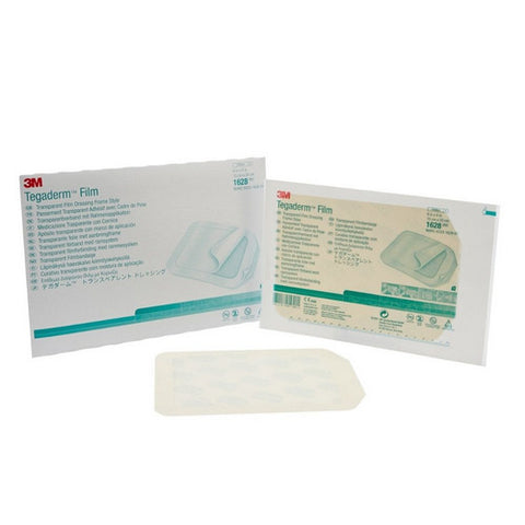 3M, Tegaderm Transparent Film Dressing Sterile Frame Style Delivery Hypoallergenic, Box Of 10