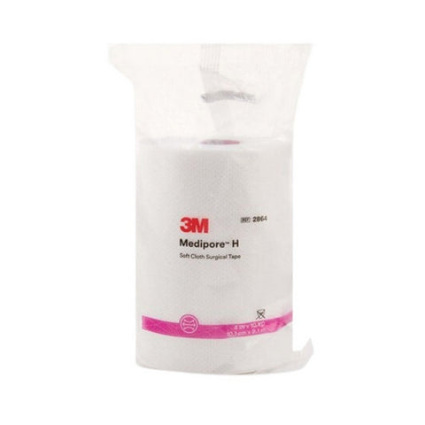 3M, Medipore H Cloth Medical Tape 4 Inch x 10 Yard White, 1 Roll