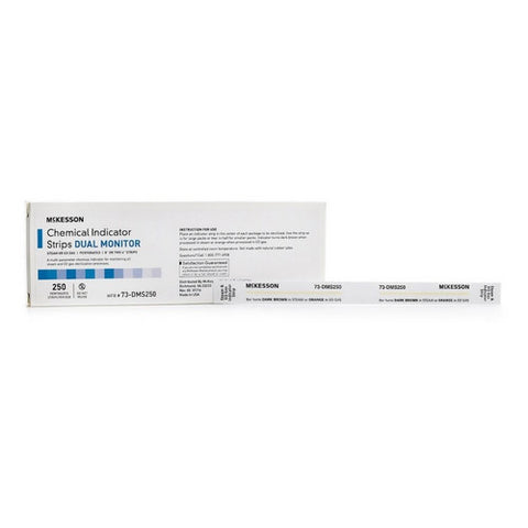 McKesson, Sterilization Chemical Indicator Strip Steam EO Gas 8 Inch Length 73-DMS250, Box Of 1